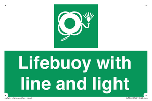 SL5860: Lifebuoy with line and light