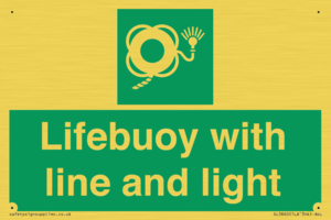 SL5860: Lifebuoy with line and light
