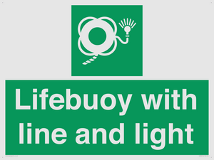 SL5860: Lifebuoy with line and light