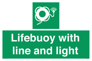 SL5860: Lifebuoy with line and light