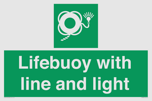 SL5860: Lifebuoy with line and light