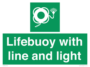 SL5860: Lifebuoy with line and light