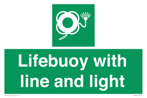 SL5860: Lifebuoy with line and light
