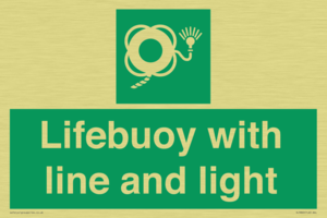 SL5860: Lifebuoy with line and light