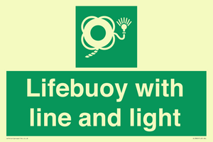 SL5860: Lifebuoy with line and light