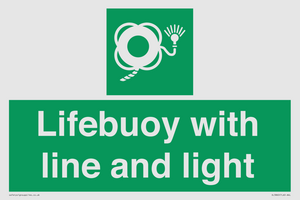 SL5860: Lifebuoy with line and light
