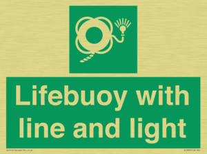 SL5860: Lifebuoy with line and light