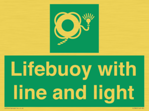 SL5860: Lifebuoy with line and light