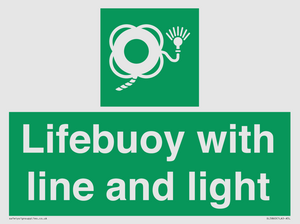 SL5860: Lifebuoy with line and light