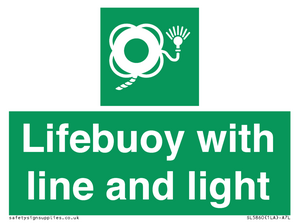 SL5860: Lifebuoy with line and light