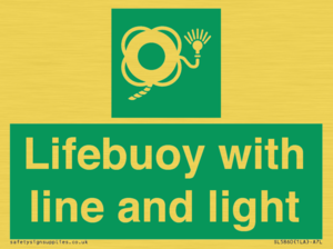 SL5860: Lifebuoy with line and light