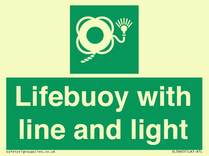 SL5860: Lifebuoy with line and light