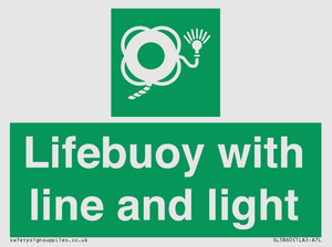 SL5860: Lifebuoy with line and light