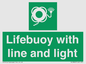 SL5860: Lifebuoy with line and light