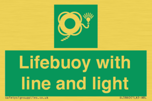 SL5860: Lifebuoy with line and light