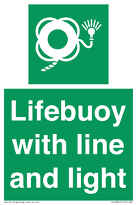 SL5860: Lifebuoy with line and light