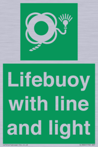 SL5860: Lifebuoy with line and light