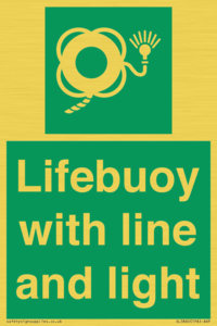 SL5860: Lifebuoy with line and light