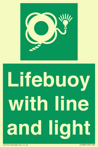 SL5860: Lifebuoy with line and light