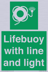 SL5860: Lifebuoy with line and light