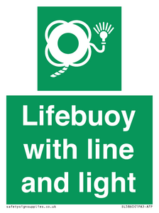 SL5860: Lifebuoy with line and light