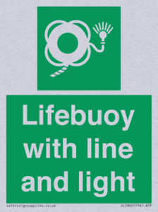 SL5860: Lifebuoy with line and light