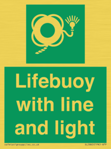 SL5860: Lifebuoy with line and light