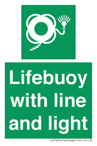 SL5860: Lifebuoy with line and light