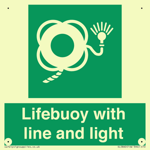 SL5860: Lifebuoy with line and light