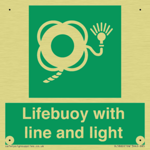 SL5860: Lifebuoy with line and light