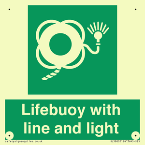 SL5860: Lifebuoy with line and light