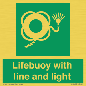 SL5860: Lifebuoy with line and light