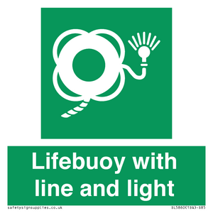 SL5860: Lifebuoy with line and light