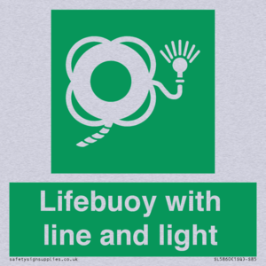 SL5860: Lifebuoy with line and light
