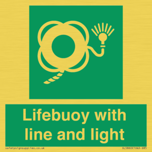 SL5860: Lifebuoy with line and light