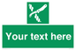 SL7217: Custom sign safe condition Liferaft knife