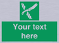 SL7217: Custom sign safe condition Liferaft knife