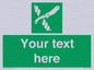 SL7217: Custom sign safe condition Liferaft knife