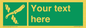 SL7217: Custom sign safe condition Liferaft knife
