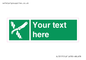 SL7217: Custom sign safe condition Liferaft knife
