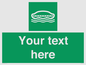 SL7218: Custom sign safe condition Lifeboat