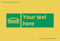 SL7218: Custom sign safe condition Lifeboat