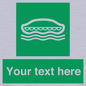 SL7218: Custom sign safe condition Lifeboat