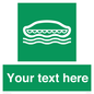 SL7218: Custom sign safe condition Lifeboat