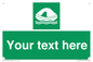 SL7220: Custom sign safe condition Liferaft