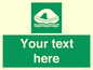 SL7220: Custom sign safe condition Liferaft
