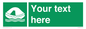 SL7220: Custom sign safe condition Liferaft