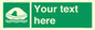 SL7220: Custom sign safe condition Liferaft