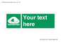 SL7220: Custom sign safe condition Liferaft