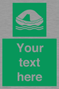 SL7220: Custom sign safe condition Liferaft